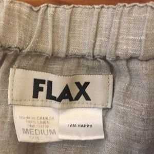 Flax maxi skirt size M